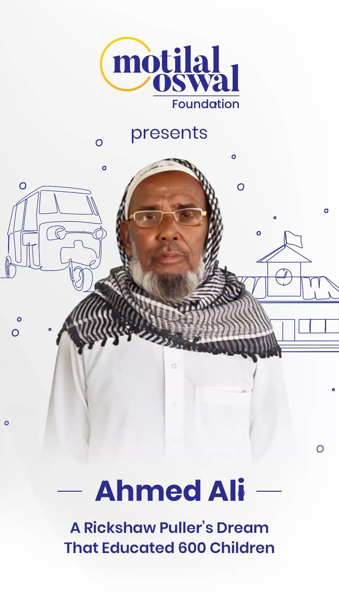 Meet Ahmed Ali, an 88 year old rickshaw puller from Assam who spent his life doing what he never had the chance to do himsel...