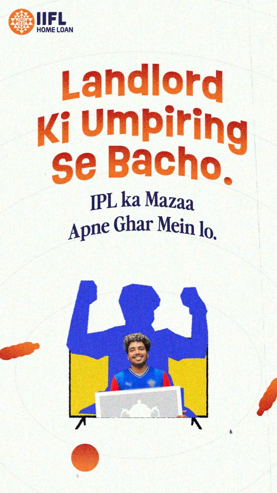 Har shot pe landlord ka review Time to switch grounds. Enjoy IPL in your own home with IIFL Home Finance