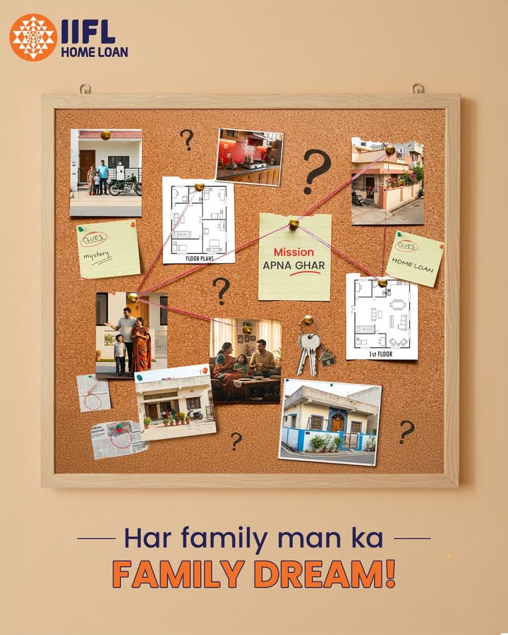 Every family man carries a dream for his family. We help bring it to life with our quick and hassle free home loans