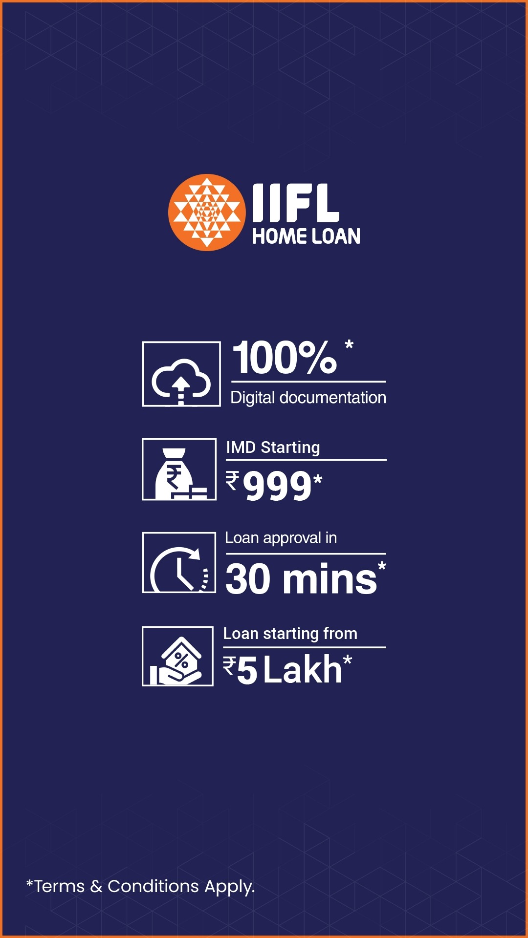 Buying a home should feel exciting, not exhausting. Let your home loan journey flow smoothly with IIFL Home Finance