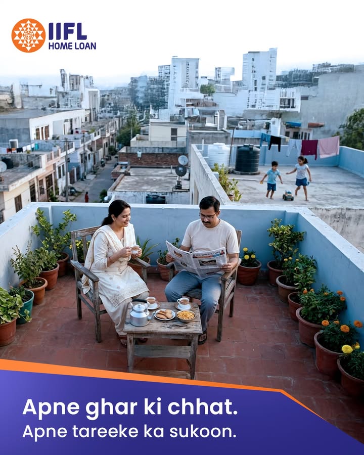 Your roof. Your peace. Your home. With IIFL Home Finance, make every corner truly yours