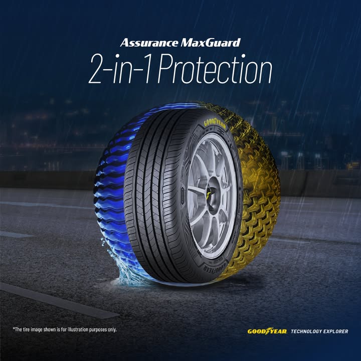 Rain and road hazards dont wait. Be ready with Goodyear Assurance MaxGuard tires