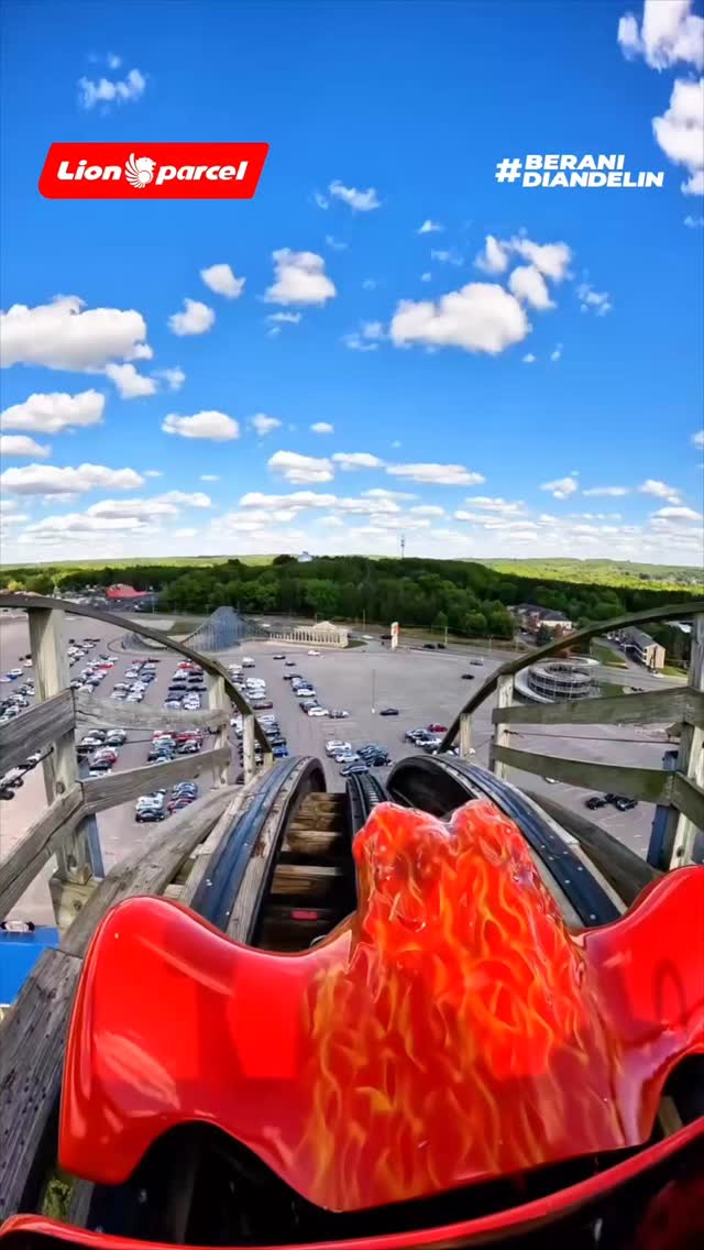  Sereem, tapi seruuuuu LionParcel BeraniDiandelin rollercoasters Kurir
