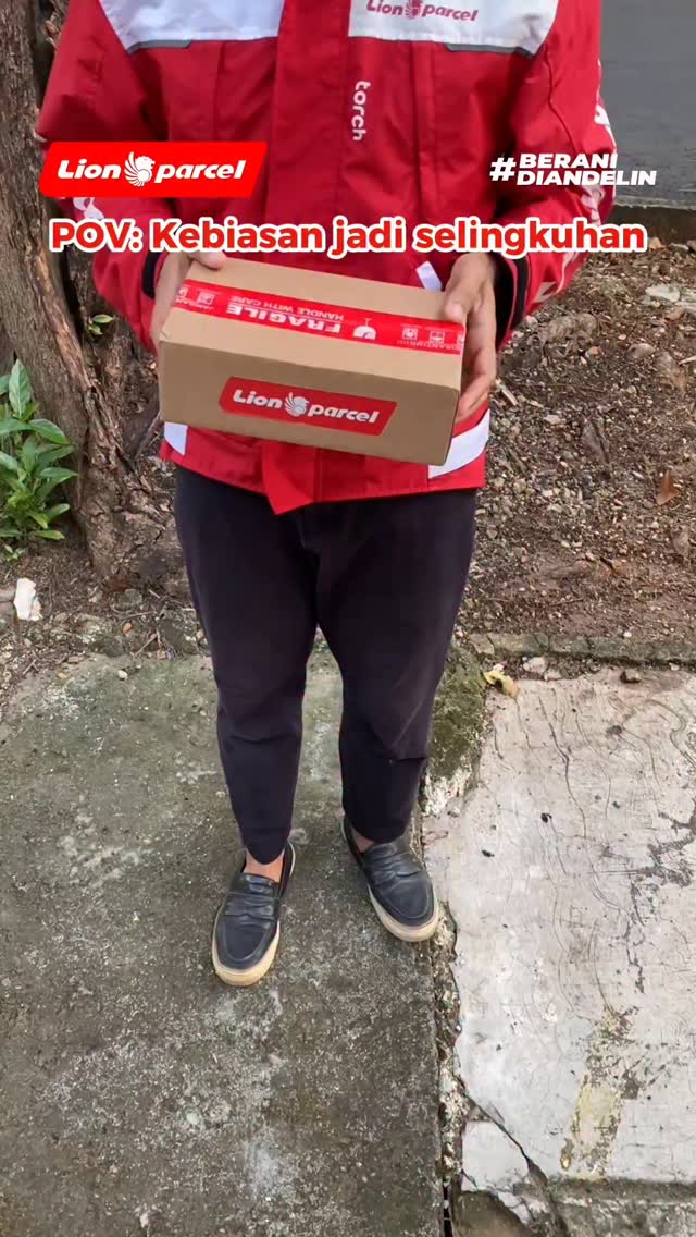 Sungguh di luar nurul LionParcel BeraniDiandelin fakesituation kurir
