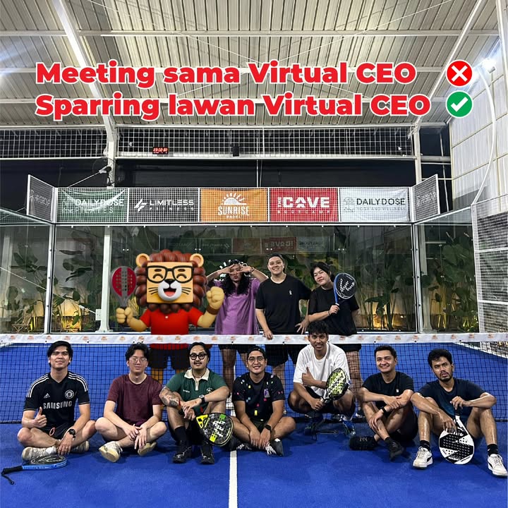 Virtual CEO Lion Parcel aktif di ruang kerja, aktif juga di lapangan Work life balance LionParcel ...