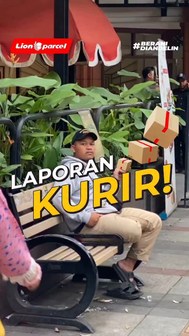 Namanya juga laporan yakaan LionParcel BeraniDiandelin CeritaKurir Bandung Braga LaporPak