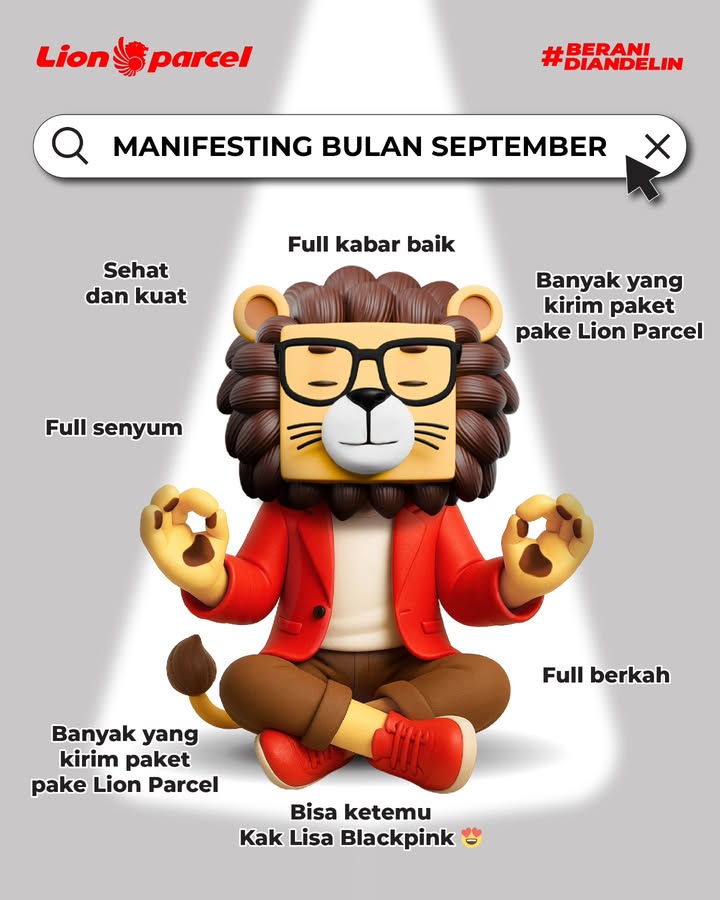 Aamin paling serius LionParcel BeraniDiandelin VirtualCEOLionParcel LIOLIO september SeptemberCeria AminPa...