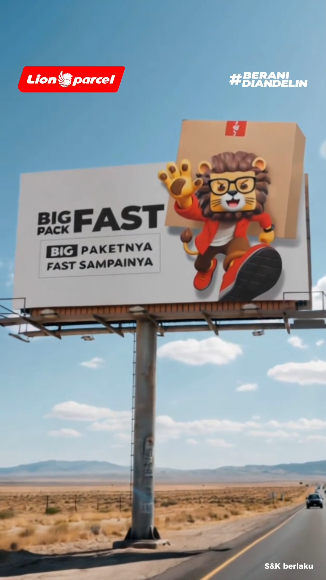 Mau kirim barang barang BIG Butuh sampai FAST Ya, paling bener pakai BIGPACK FAST Lion Parcel BIG paketnya, FAST...