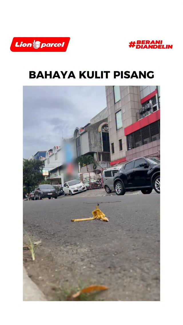 Jangan buang sampah sembarangan ya, guys, bisa membahayakan orang lain loh LionParcel BeraniDiandelin Virtu...
