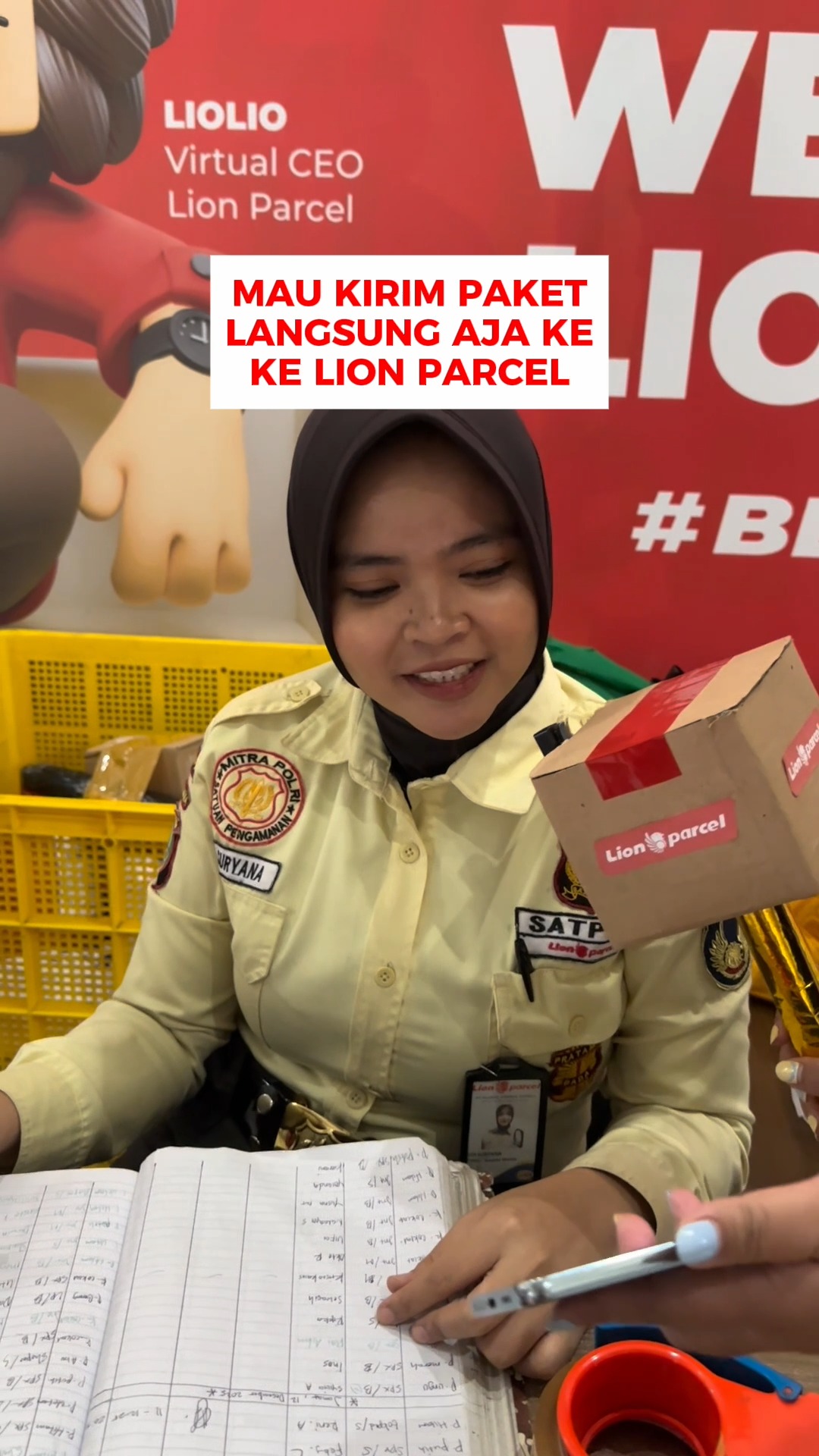 Ada yang tau salahnya dimana LionParcel BeraniDiandelin KirimPaket Literasi LiterasiDigital