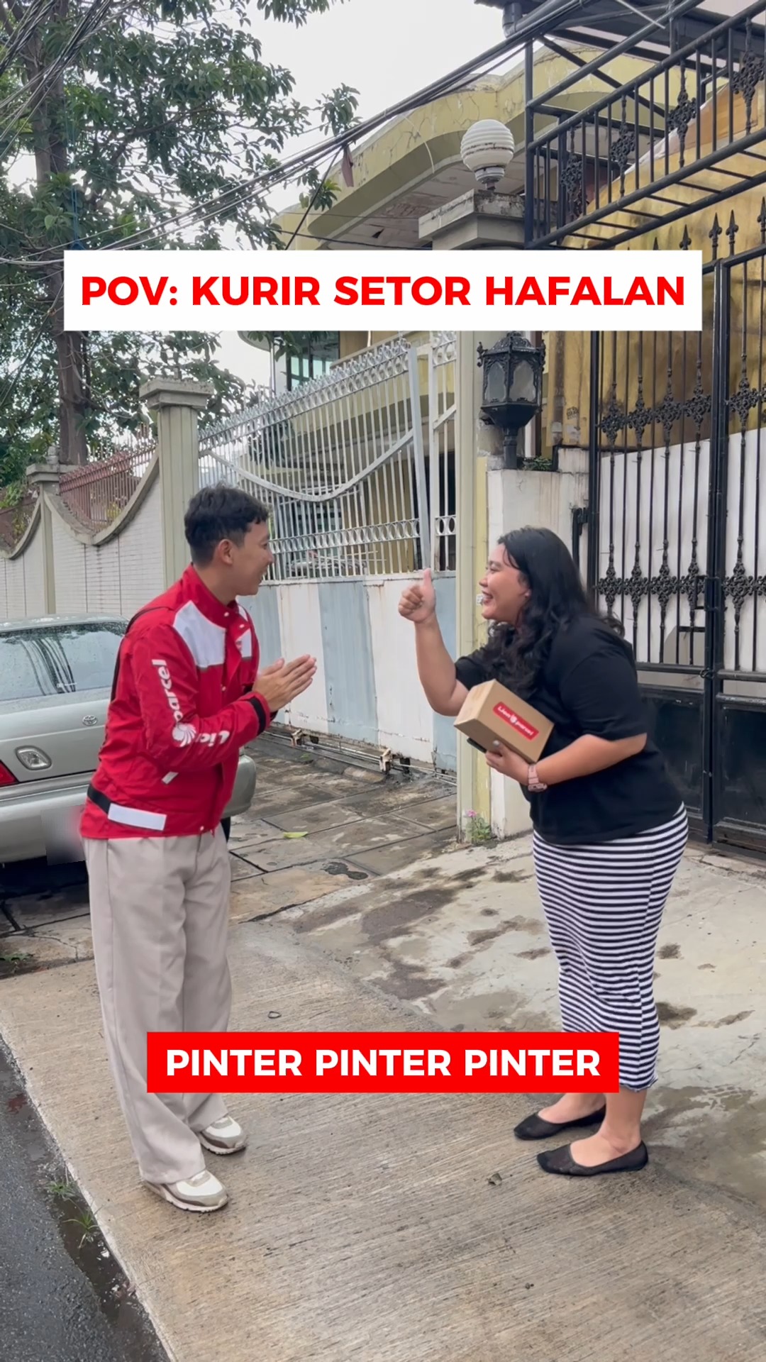 Masa iya bang kurir ngga ikut setor hafalan, yakaaan LionParcel BeraniDiandelin CeritaKurir SetorHafalan Lind...