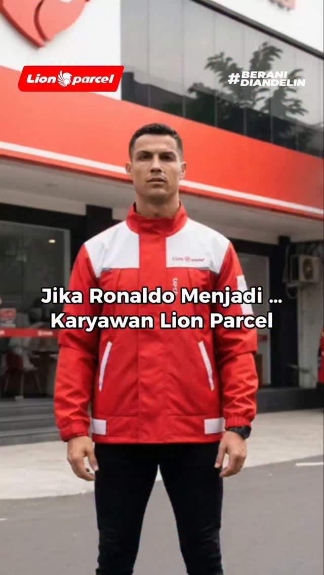 Jujuuuur, jadi pengen ngirim paket terus kan Iyakaaaan LionParcel BeraniDiandelin Ronaldo Siuuuuu