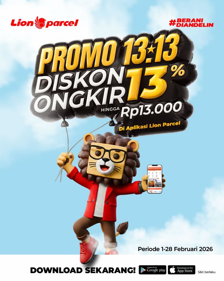Cieee, bentar lagi ada yang mau besbi besbi nih Dalam rangka Road to Ulang Tahun Lion Parcel, Bapak Virtu...