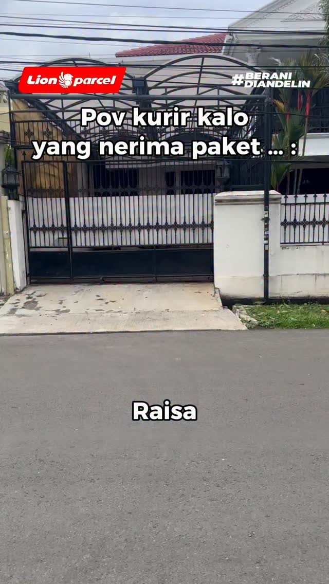 Yang terakhir, pasti pesan dari isteri di rumah ya baang LionParcel BeraniDiandelin KirimPaket CeritaKurir