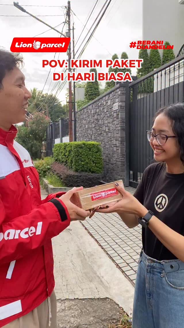 Punteeeeeeen, lemesnya terlalu lemes kak Semangaat bang LionParcel BeraniDiandelin CeritaKurir R...