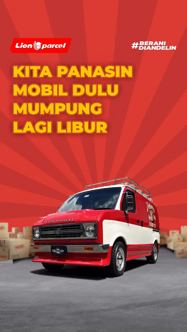Siap2 panasin mobil paket paling kece se antero jagat logistik , sekalian war takjil kali yaaa Kira kira ny...