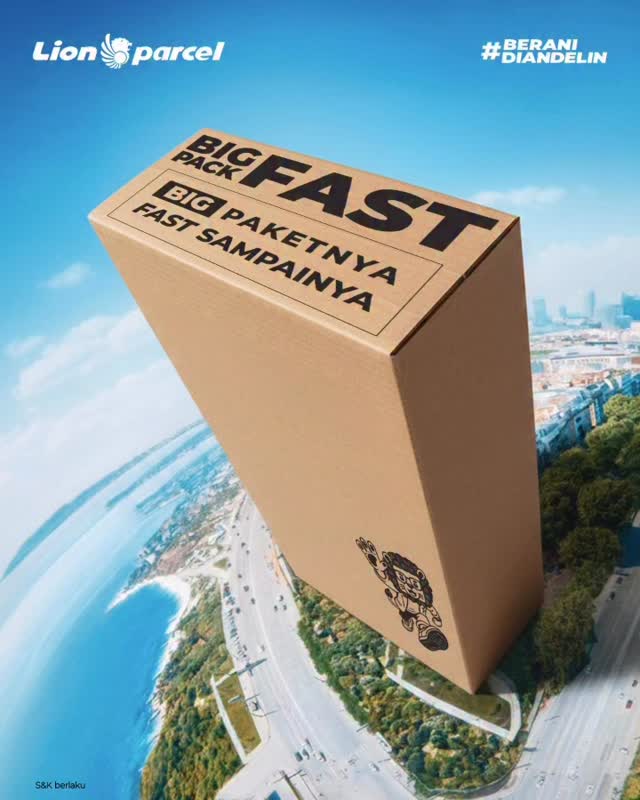 Mau kirm paket BESAR tapi takut ongkir MAHAL dan LAMA IJIN LION PARCEL SIH PUNYA BIGPACKFAST yaaaaaaaa ...