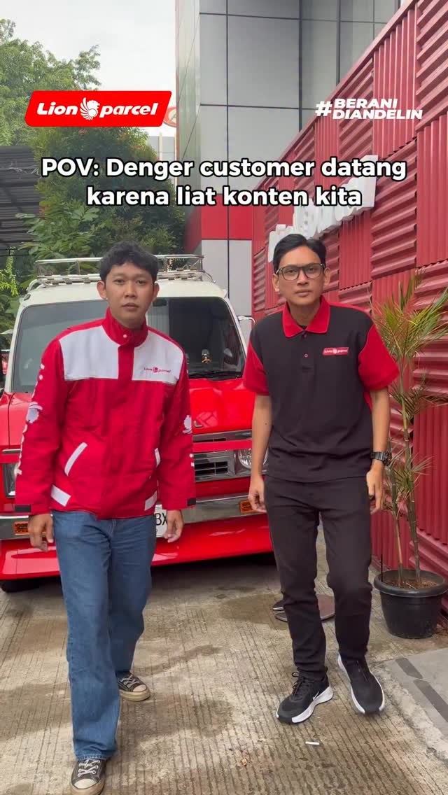 Gaboleh sombong tau, bang . LionParcel BeraniDiandelin KirimPaket KontenViral Keren