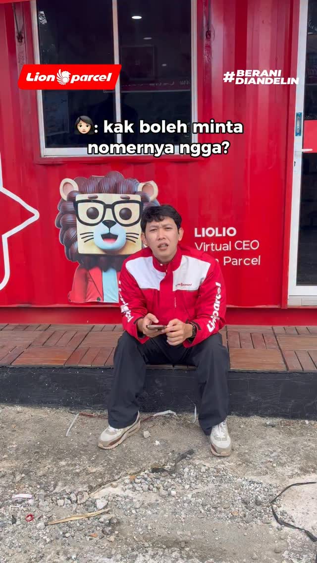 Jangan terlalu GR bang LionParcel BeraniDiandelin KirimPaket ceritakurir kepedean
