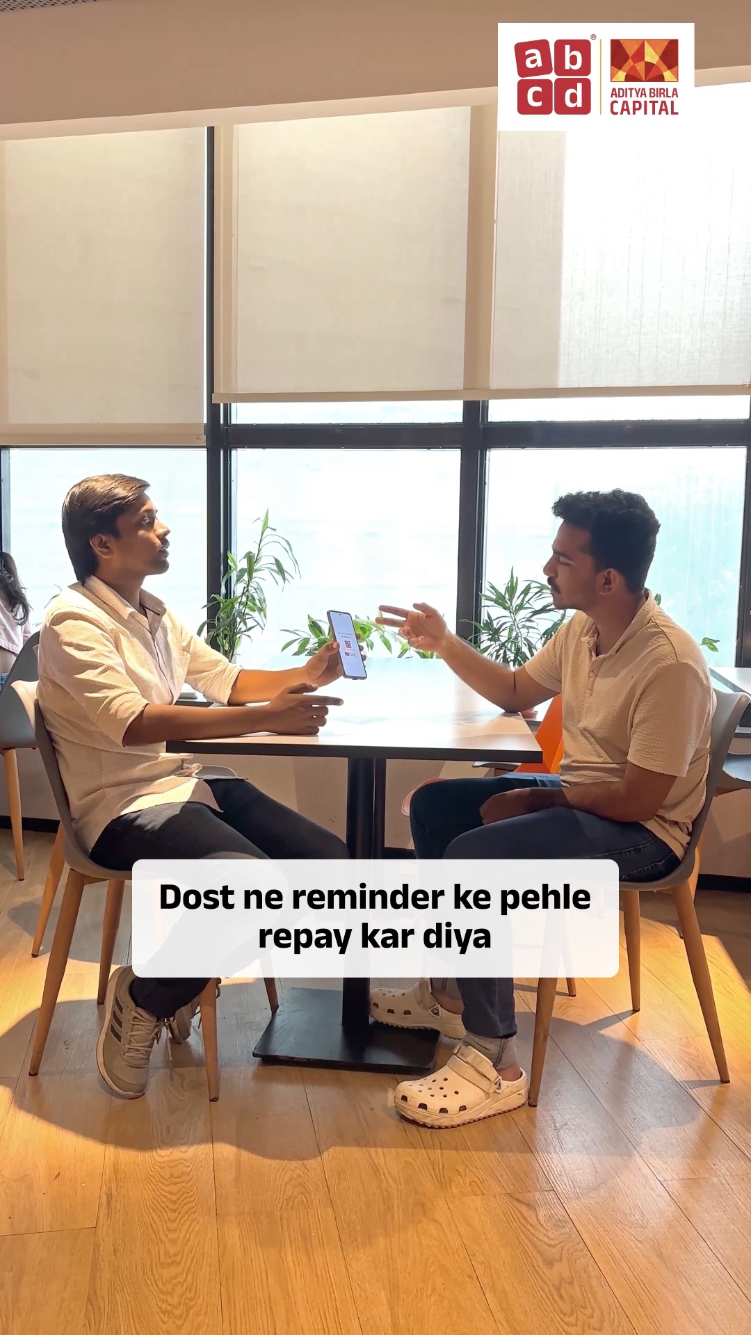 Next time, delay it a bit naaaa, bro At least let me send the customary ABCD se bhejna yaad rakhna message first ...