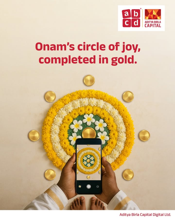 As the pookalam blooms with colours of joy, may your celebrations glow with prosperity