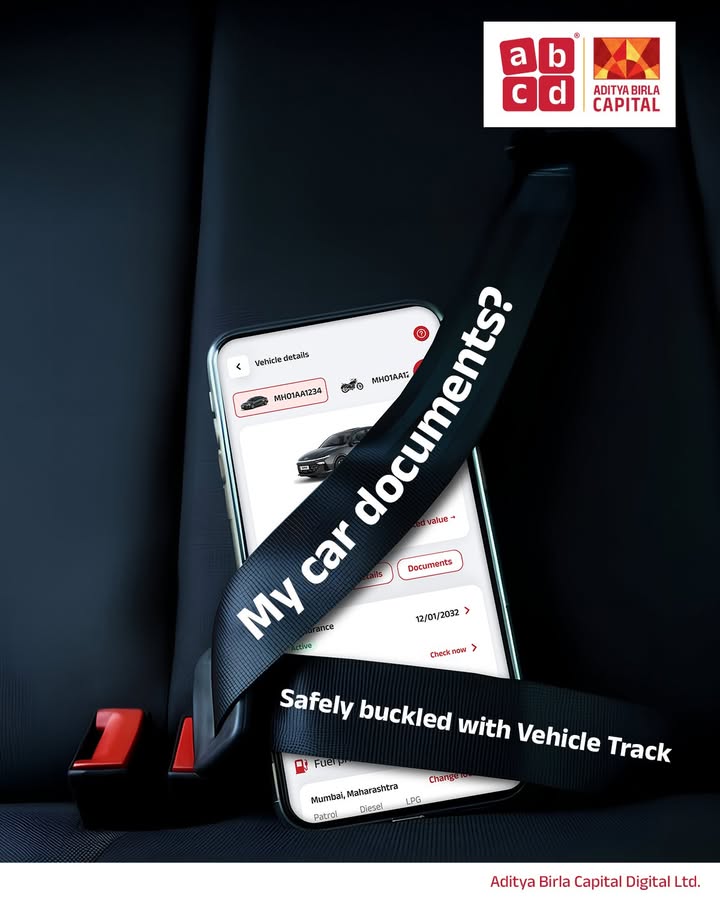 Strapped for your car documents Now theyre always secured with Vehicle Track on the ABCD App