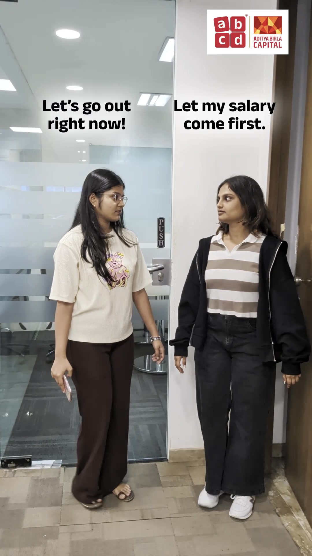 This conversation on loop till salary drops