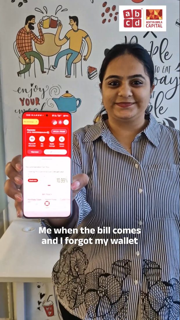 No need to panic anymore. You already have what you need with you. No counting notes. No Ill pay you later