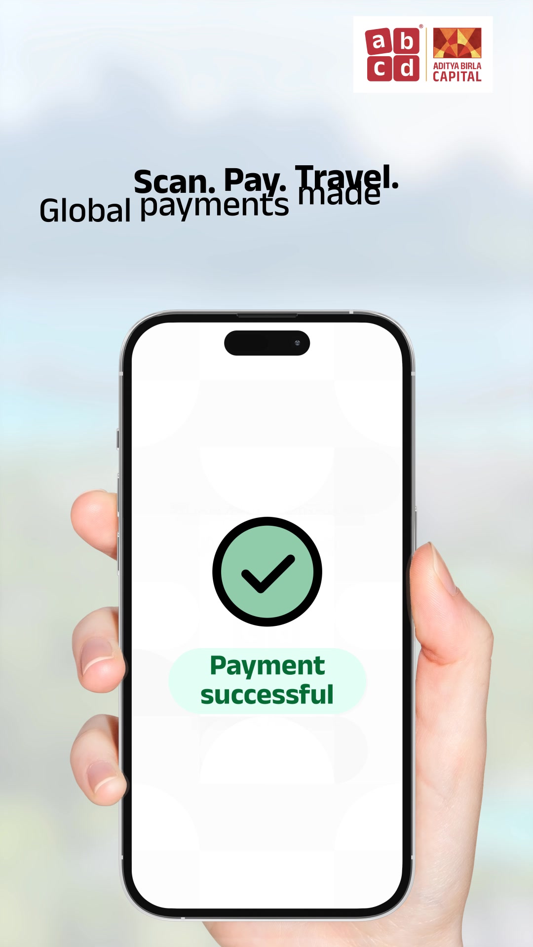 Paying abroad shouldnt feel like a chore. Go global with International UPI on the ABCD App