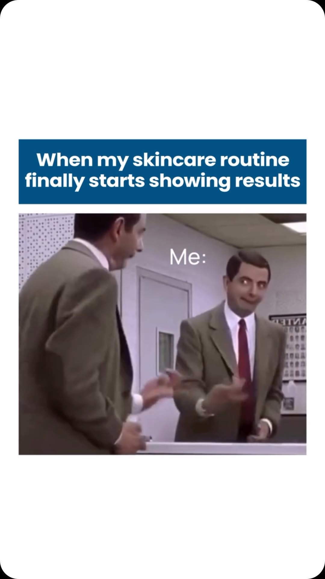 When the skincare actually started caring for skin . . 