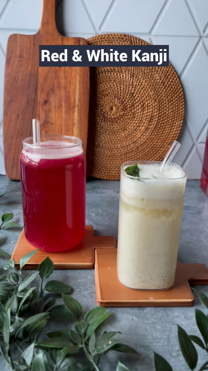 Two ways to beat the heat White Red Kanji Ones creamy and cooling, the others tangy and vibrant White K...