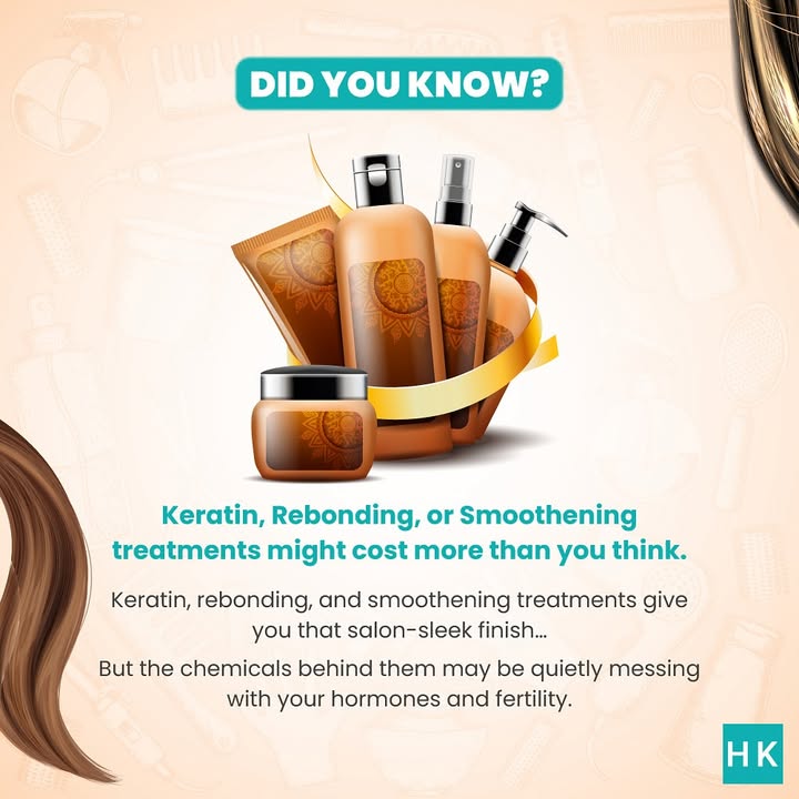  Straight hair, tangled health Keratin and rebonding treatments may give you smooth strands, but they come with hormone...
