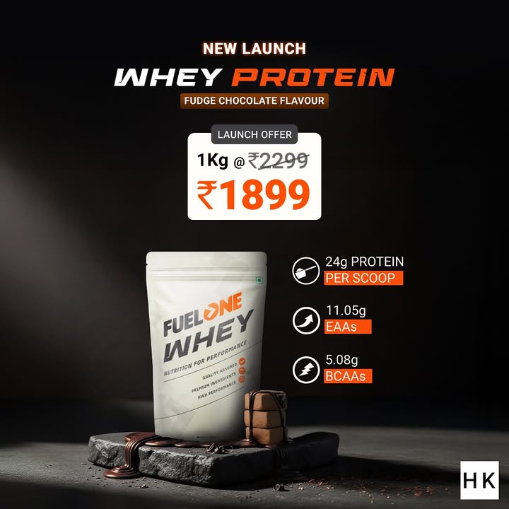 Time to Fuel Your Gains with the Fudgy Chocolate Power Fuel One Whey Protein now in Fudge Chocolate Flavour ...