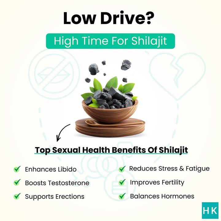 Bedroom blues Say hello to natures performance booster Shilajit More drive, more balance, less stress