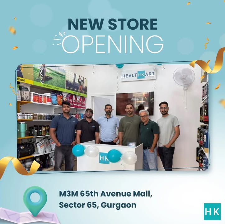 Were thrilled to announce the grand opening of our brand new HealthKart store at M3M 65th Avenue Mall, Sector 65 ...