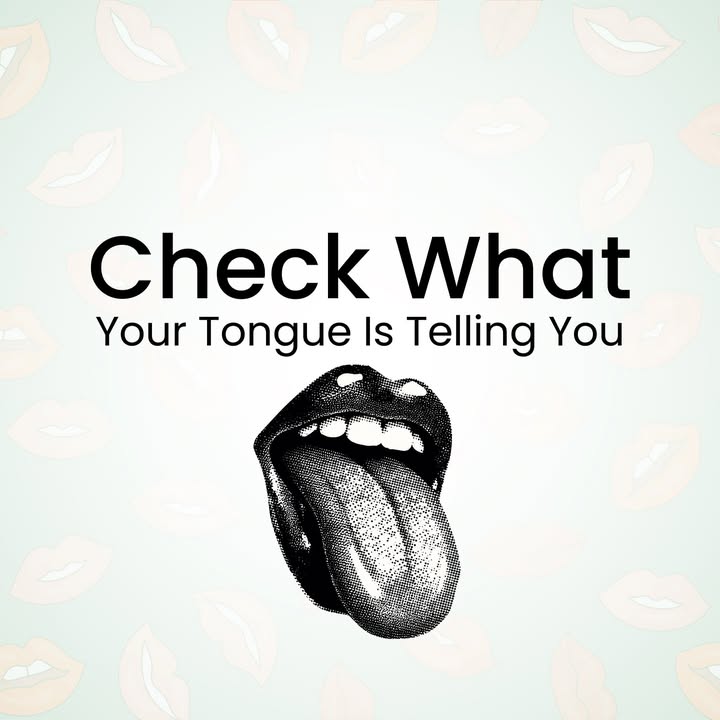  Pink, red, white, or yellow whats your tongue saying Check the chart see what your tongue might be revealing...