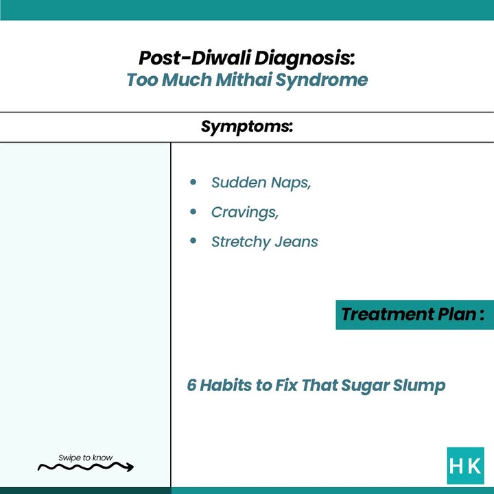  You cant un eat the kaju katli, but you can un spike that sugar Lets bring balance back minus the guilt with thes...