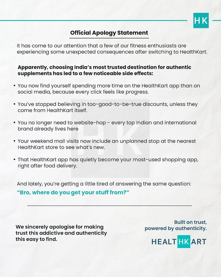 Were sorry for making authenticity look this effortless. Actually no, were not. Someone had to do it right . . 