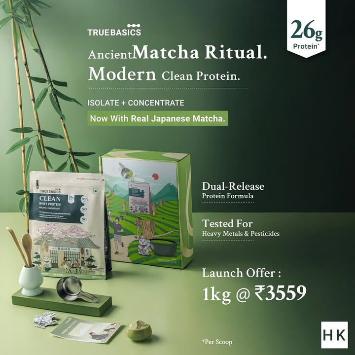 Clean fuel inspired by ancient Matcha rituals Matcha infused clean protein for the matcha lovers who train with in...