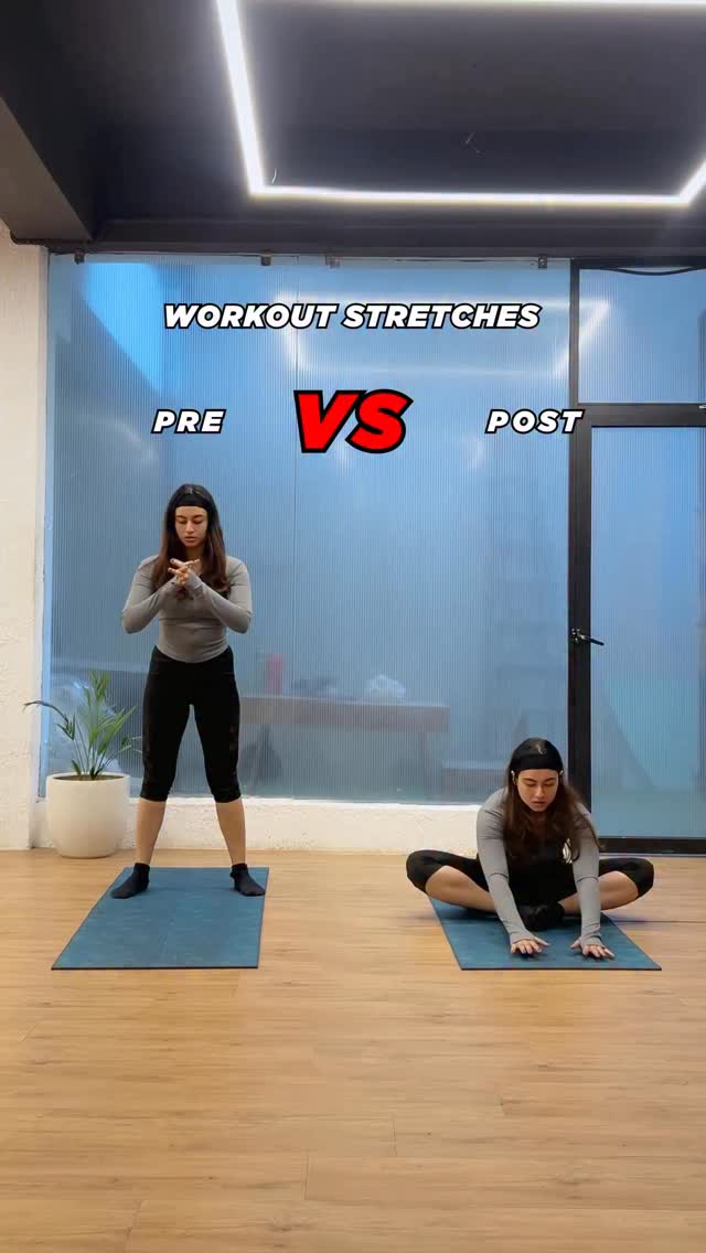 Static vs Dynamic stretches Dynamic stretches before training wake up your joints and muscles, while static stretches af...