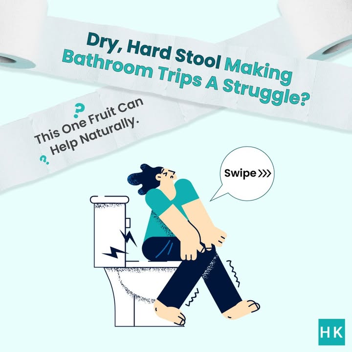 Dry, hard stools making bathroom trips a struggle Theres one fruit that can magically smooth things out Discov...