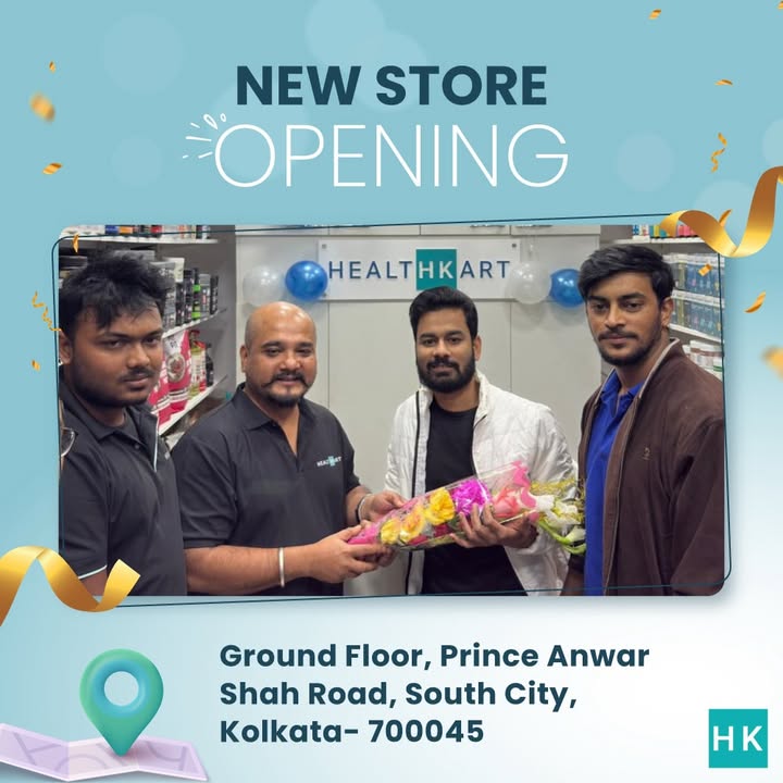 South City, Kolkata your fitness destination just got closer. HealthKart store now in Kolkata