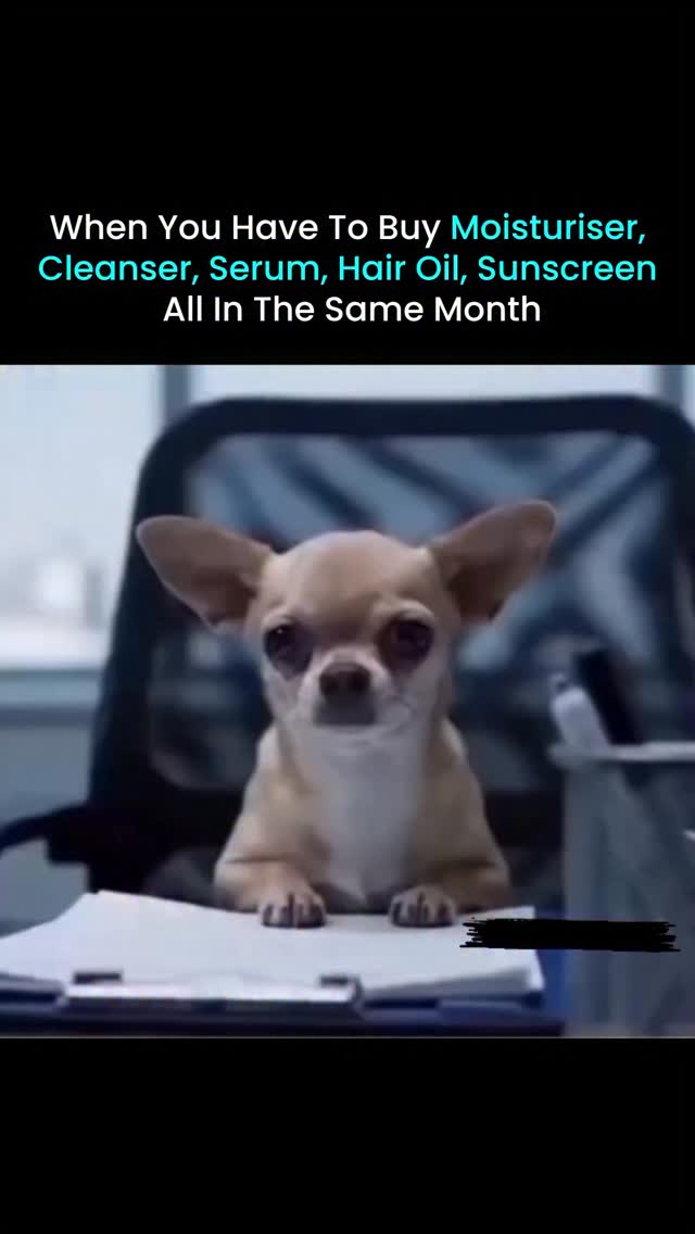 Skincare didn t care this month . . 