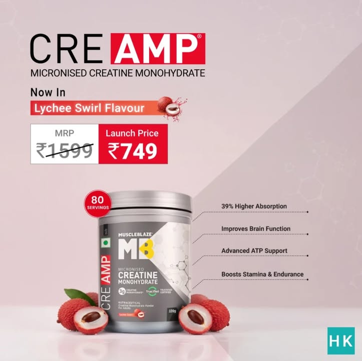 Because your creatine shouldnt taste boring.