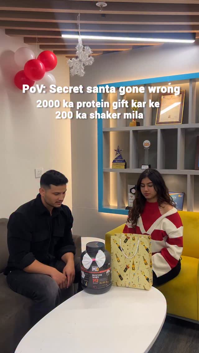 From gains to pains in one day . . . gymrat secretsanta christmas relatable gymhumour