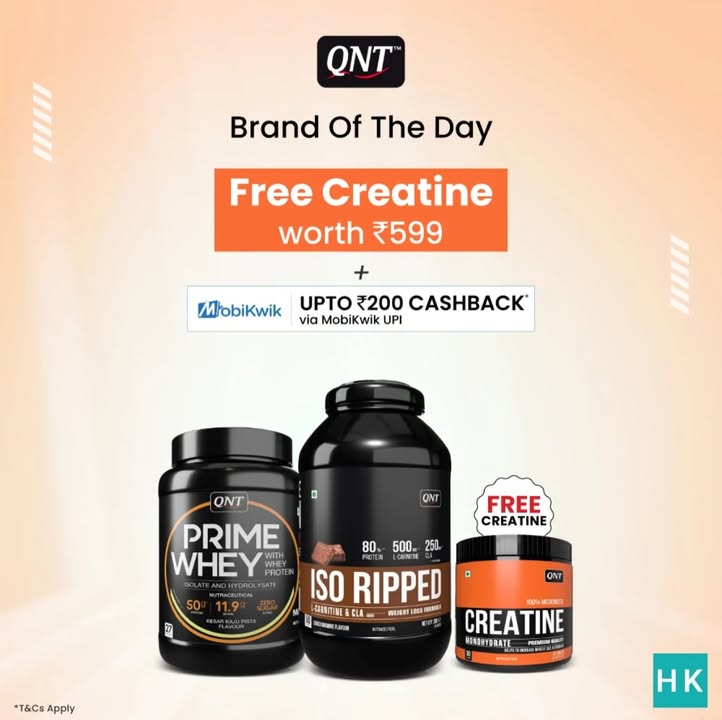 Your daily dose of gains just got better Brand of the Day QNT with deals you dont skip