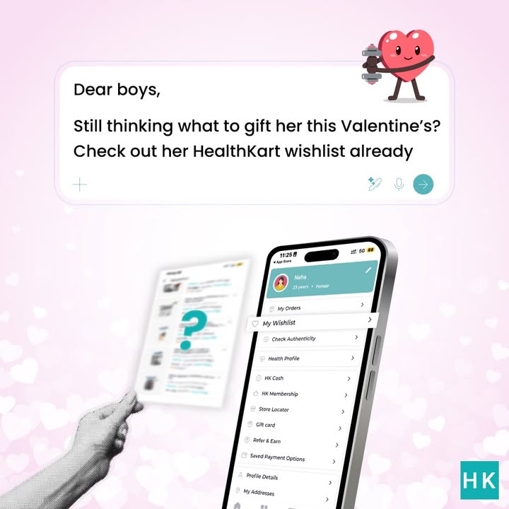 If they wont ask, well hint. Loudly. . . . valentines healthkart giftideas valentinesday shopaholic