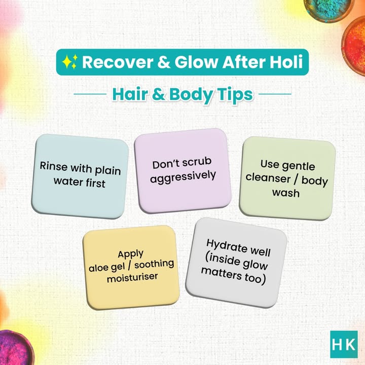 Colours off, glow on