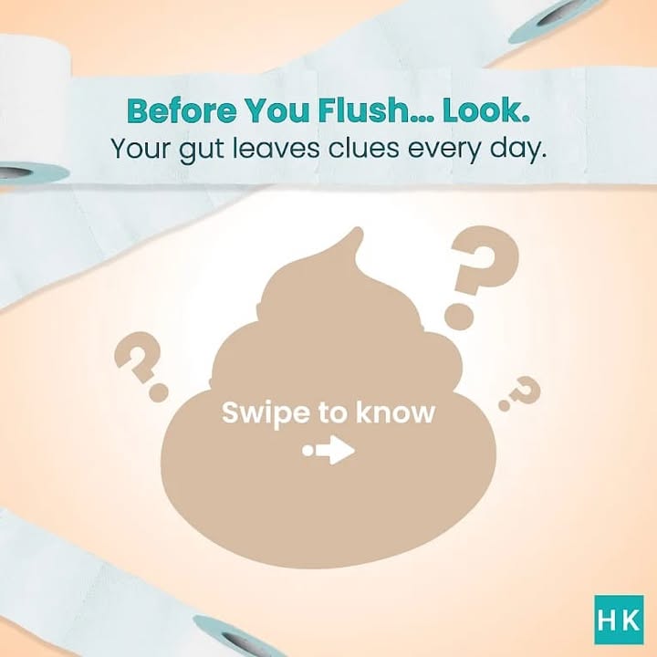  Your poop is a daily gut health report