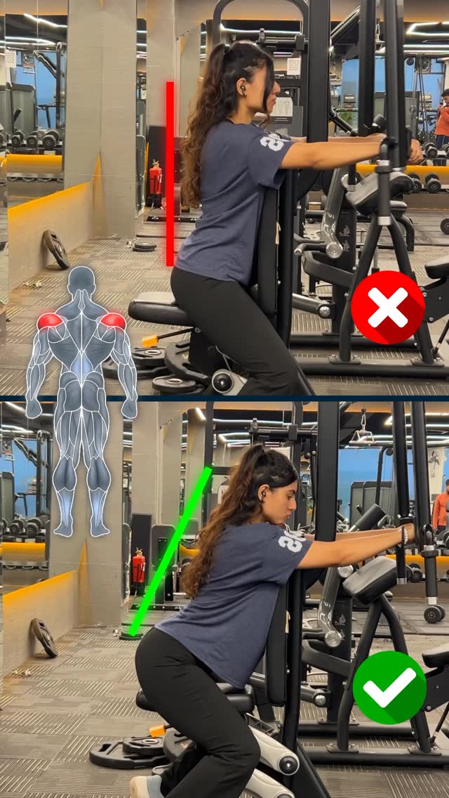 Read Me Avoid Sitting too upright This reduces the effectiveness of the exercise by allowing other muscle group...